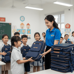 Sản Xuất Balo Medu Verse Quà Tặng Công Ty FPT IS | Xưởng May Vietbags