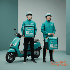 Sản Xuất Túi Giữ Nhiệt Giao Hàng Sanh SM - Vải Tarpaulin Cao Cấp | Vietbags.net