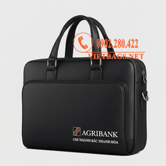 Sản xuất túi xách da quà tặng ngân hàng Agribank - Vietbags Trọng Phát