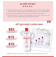 Nước tẩy trang Evoluderm Micellaire chiết xuất Lô Hội dành cho da mẫn cảm dễ kích ứng 250ml