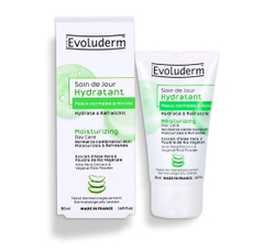 Kem dưỡng ẩm phục hồi Evoluderm Moisturizing chăm sóc da thường, da dầu hỗn hợp cho làn da mịn màng tươi sáng 50ml