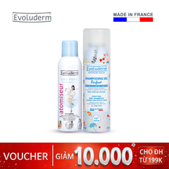 Combo xịt khoáng 150ml và dầu gội khô 200ml