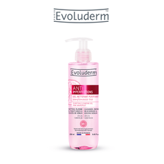 Gel rửa mặt Evoluderm ngăn ngừa mụn chiết xuất Bưởi hồng và hoa Cúc 250ml