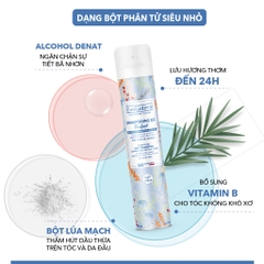 Dầu gội khô Evoluderm cho mọi loại tóc 200ml