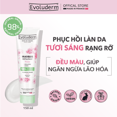 Mặt nạ Evoluderm làm trắng sáng làn da tinh chất Hoa Hồng 150ml