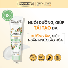 Mặt nạ dưỡng ẩm Evoluderm chiết xuất từ tinh dầu Argan 150ml