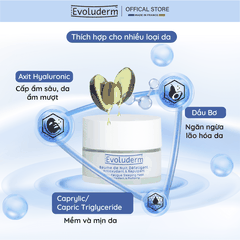 Mặt nạ ngủ Evoluderm nuôi dưỡng giúp da căng mọng và rạng rỡ 50ml