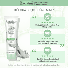 Mặt nạ dưỡng ẩm Evoluderm chiết xuất từ tinh chất đất sét 150ml