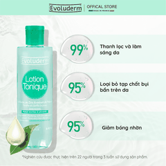 Nước hoa hồng Evoluderm dưỡng ẩm cho da hỗn hợp và dầu mụn 250ml