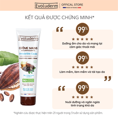 Kem dưỡng ẩm làm mềm bảo vệ da tay chiết xuất Bơ Cacao Evoluderm 150ml