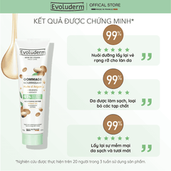 Gel tẩy tế bào chết Evoluderm chiết xuất từ tinh dầu Argan 150ml