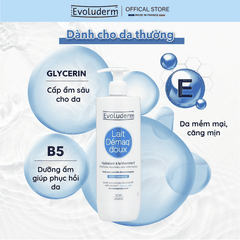 Sữa tẩy trang dưỡng ẩm Evoluderm dành cho da thường