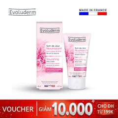 Kem dưỡng ẩm phục hồi Evoluderm Nourishing chăm sóc cho da khô và nhạy cảm cho làn da mịn màng tươi sáng 50ml