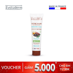 Kem dưỡng ẩm làm mềm bảo vệ da tay chiết xuất Bơ Cacao Evoluderm 150ml