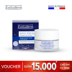 Mặt nạ ngủ Evoluderm nuôi dưỡng giúp da căng mọng và rạng rỡ 50ml
