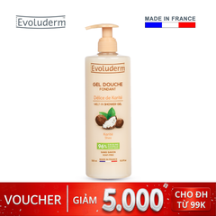 Gel tắm Evoluderm chiết xuất từ Bơ Hạt Mỡ - Karite 500ml