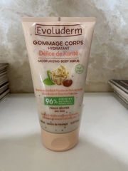 Gel tẩy tế bào chết toàn thân Evoluderm tinh chất Bơ hạt mỡ – dành cho da khô - 150ml