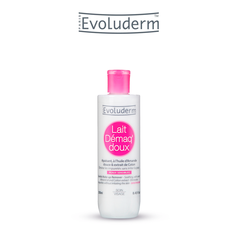 Sữa tẩy trang rửa mặt Evoluderm dưỡng ẩm dịu nhẹ dành cho da nhạy cảm 250ml