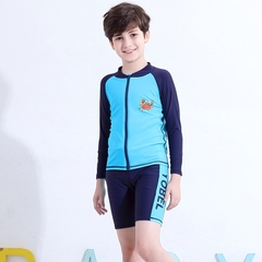 Đồ bơi bé trai tay dài BIG SIZE hiệu Yobel 3722