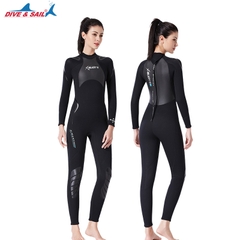 Đồ bơi lặn giữ nhiệt người lớn Dive and Sail cho Nam Nữ chất liệu cao su dày 3mm giữ ấm