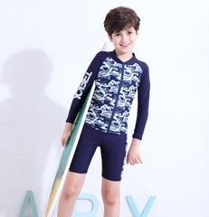 Đồ bơi bé trai tay dài BIG SIZE hiệu Yobel 3722