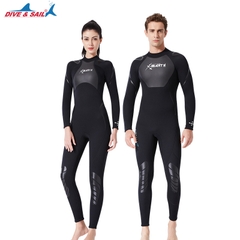Đồ bơi lặn giữ nhiệt người lớn Dive and Sail cho Nam Nữ chất liệu cao su dày 3mm giữ ấm