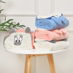 Khăn choàng tắm đi biển, đi bơi chống lạnh cho bé khi lên bờ kích thước 70*140cm