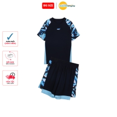 Đồ bơi bé trai tay ngắn quần ngắn Bigsize