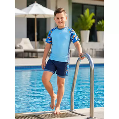 Đồ bơi bé trai tay ngắn quần ngắn