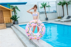 Phao bơi tròn họa tiết hoạt hình