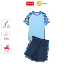 Đồ bơi bé trai tay ngắn quần ngắn Bigsize