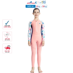 Đồ bơi bé gái Dive and Sail size 12-30kg chất vải mềm mại tay dài quần dài chống nắng ngăn tia UV