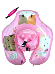 Phao bơi chống lật họa tiết mèo