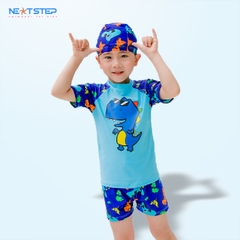 Đồ bơi bé trai họa tiết khủng long mới