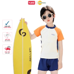 Đồ bơi trẻ em bé trai hai mảnh YUKE, mẫu mới 2026, đồ bơi bé trai chống nắng nhanh khô YY7531