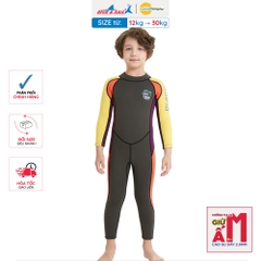 Đồ bơi giữ nhiệt bé trai Dive and Sail size 12-30kg Cao su dày 2.5mm giữ ấm ngăn tia UV