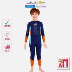 Đồ bơi giữ nhiệt bé trai Dive and Sail size 12-30kg Cao su dày 2.5mm giữ ấm ngăn tia UV