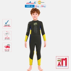 Đồ bơi giữ nhiệt bé trai Dive and Sail size 12-30kg Cao su dày 2.5mm giữ ấm ngăn tia UV