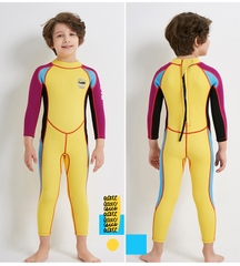 Đồ bơi giữ nhiệt bé trai Dive and Sail size 12-30kg Cao su dày 2.5mm giữ ấm ngăn tia UV