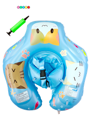 Phao bơi chống lật họa tiết mèo