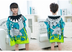 Khăn choàng tắm đi biển chống lạnh cho bé khi lên bờ kích thước 60*120cm