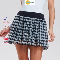 Váy pickleball nữ kiểu chữ A ngắn, trang phục thể thao vải lưới ôm sát thoải mái