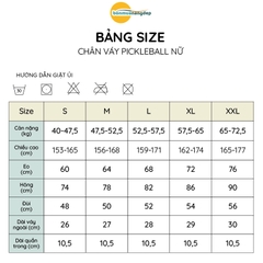 Váy picklebal nữ kiểu xếp li chéo ngắn, trang phục thể thao tạo dáng eo thon