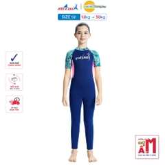 Đồ bơi giữ nhiệt bé gái Dive and Sail size 12-30kg cao su dày 2.5mm giữ ấm ngăn tia UV