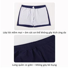 Đồ bơi bé trai BIG SIZE tay ngắn quần ngắn kèm mũ, size từ 34kg - 73kg