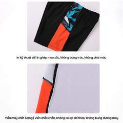 Bộ đồ bơi bé trai BIG SIZE tay ngắn kèm mũ, Size từ 34-73kg