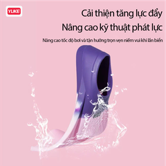 Chân vịt bơi lội hiệu YUKE chất liệu silicon mềm mại, đàn hồi tốt, ôm chân thoải mái khi sử dụng