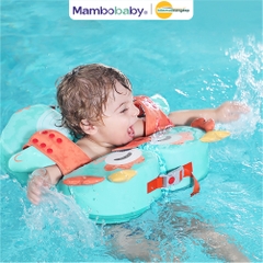 Phao bơi cho bé Mambo Baby 3 tháng – 6 tuổi | Kiểu nách vỏ PU chống thấm, gấp gọn dễ mang theo