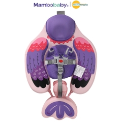 Phao bơi cho bé Mambo Baby 3–24 tháng chống lật an toàn xốp Pearl Foam vỏ PU chống thấm