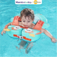 Phao bơi cho bé Mambo Baby 3 tháng – 6 tuổi | Kiểu nách vỏ PU chống thấm, gấp gọn dễ mang theo